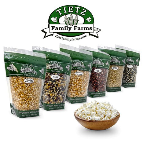 Deluxe Popcorn Sampler – Tietz Family Farms