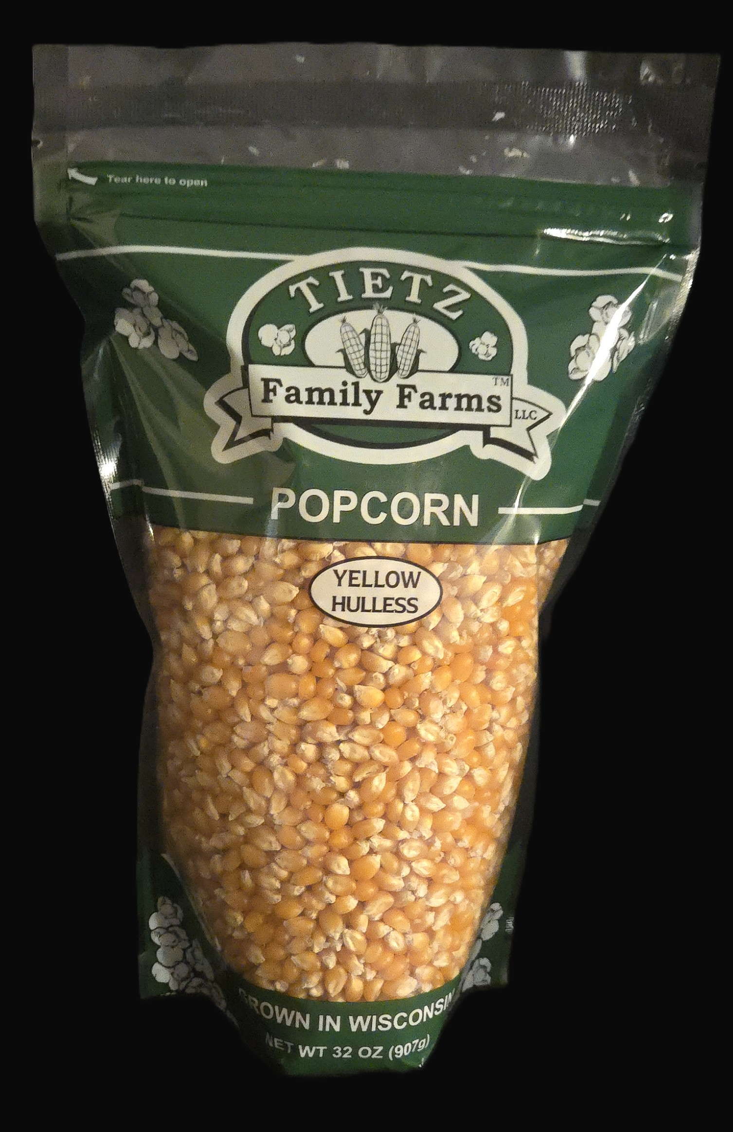 YELLOW HULLESS POPCORN